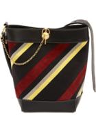 Jw Anderson Diagonal Paneled Keyts Tote - Black
