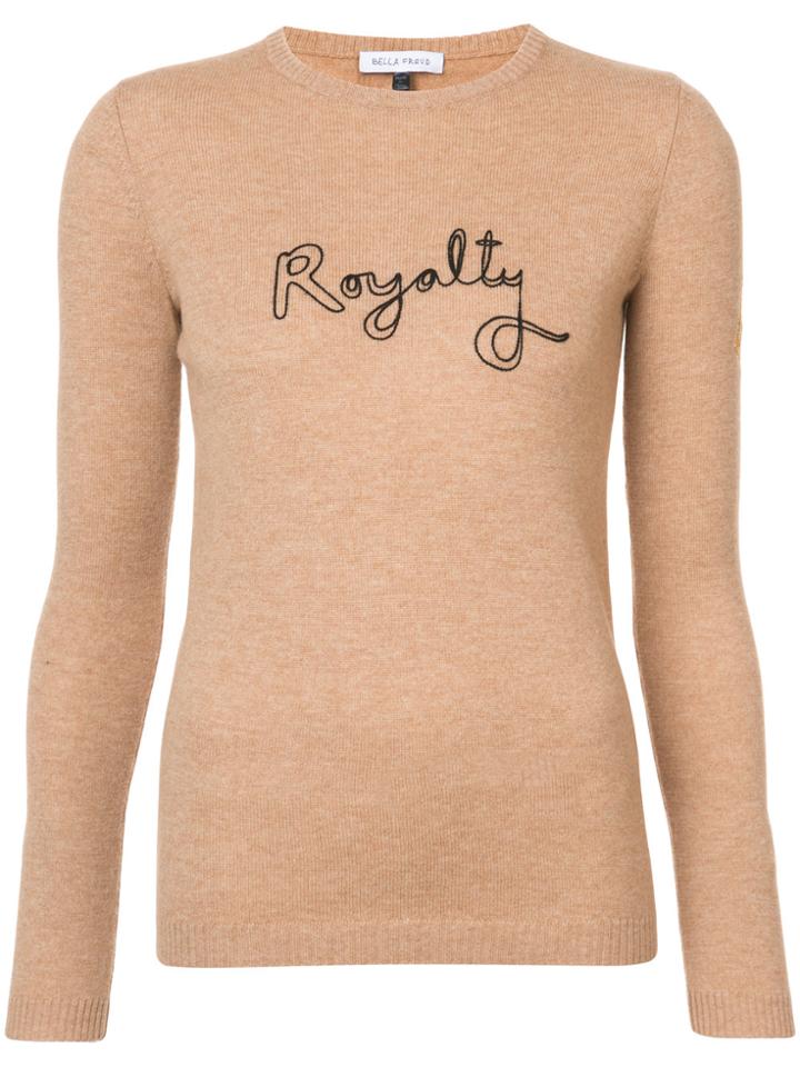 Bella Freud Knitted Royalty Top - Brown