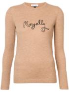 Bella Freud Knitted Royalty Top - Brown