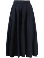 Jil Sander Pleated Skirt - Blue