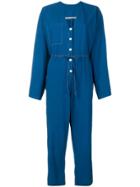 Raquel Allegra Utility Boiler Suit - Blue