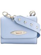 Red Valentino - Flap Shoulder Bag - Women - Calf Leather - One Size, Blue, Calf Leather