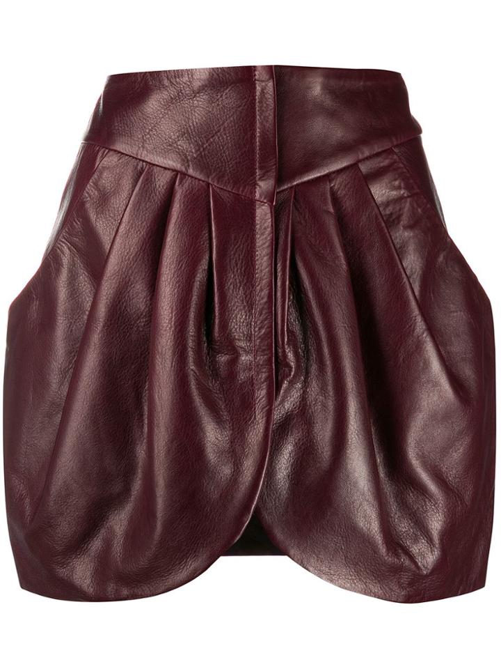 Isabel Marant Tulip Hem Skirt - Red