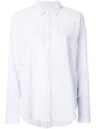 Xirena Open Collar Shirt - White