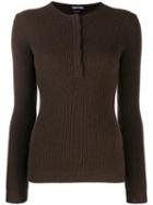 Tom Ford Ribbed Cashmere Sweater - Brown