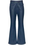 Sies Marjan Nola Belted Flare Trousers - Blue
