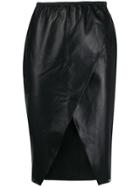 Something Wicked Lexi Leather Skirt - Black