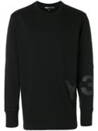 Y-3 - Branded Sweatshirt - Men - Cotton - M, Black, Cotton
