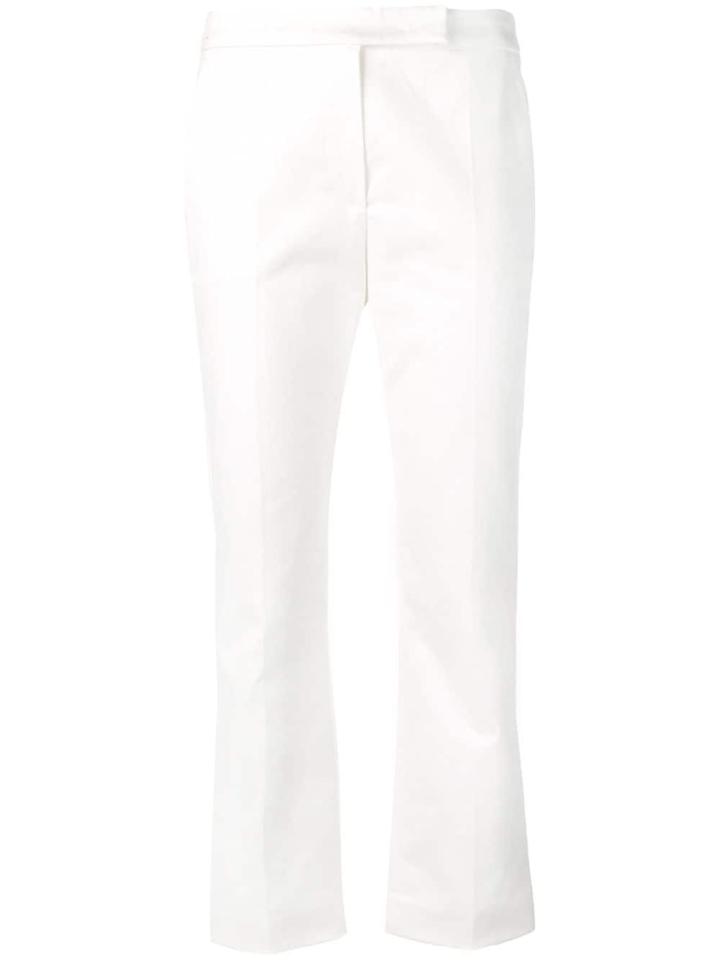 Max Mara Mascia Cropped Trousers - White