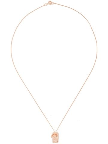 Ros Millar 'textured Tag' Necklace, Women's