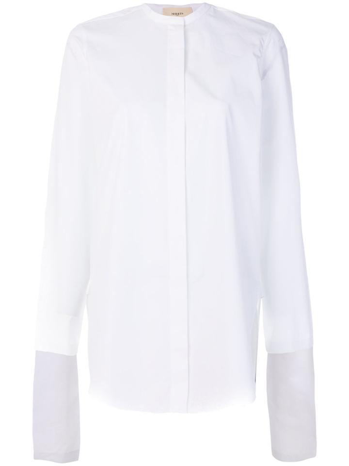 Ports 1961 Elongated Sleeves Shirt - White