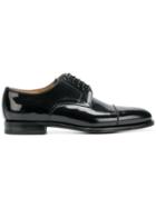 Kiton Classic Derby Shoes - Black