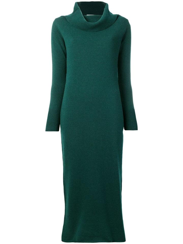 Fabiana Filippi Knitted Maxi Dress - Green