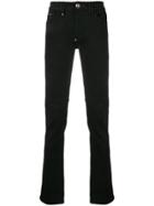 Philipp Plein Tape Logo Skinny Jeans - Black