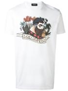 Dsquared2 - Logo Patch T-shirt - Men - Cotton - M, White, Cotton