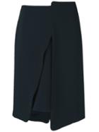 Gloria Coelho - Cutout Skirt - Women - Polyester - 44, Black, Polyester