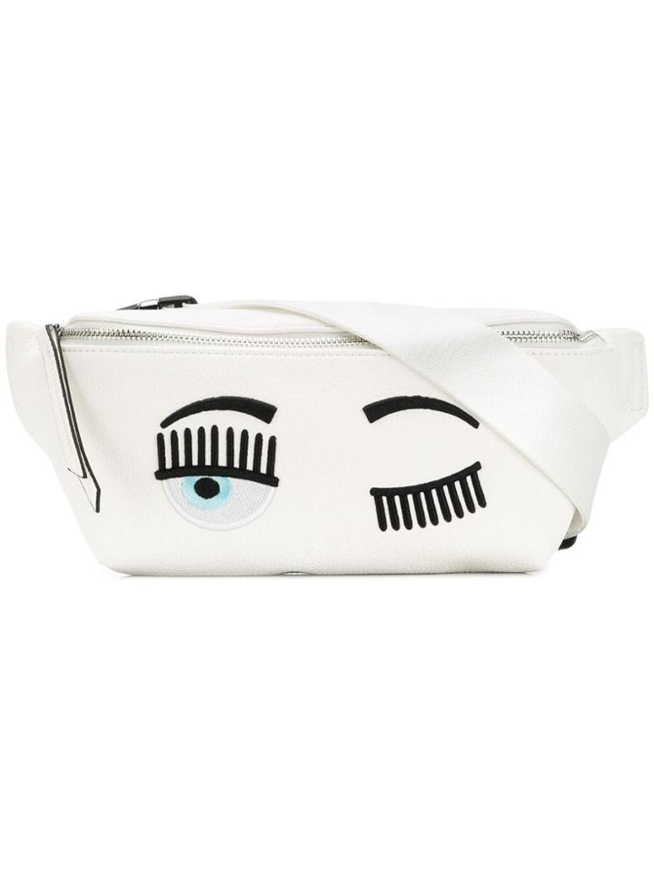 Chiara Ferragni Flirting Belt Bag - White