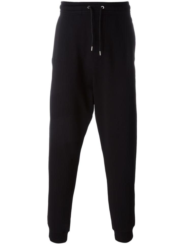 Mcq Alexander Mcqueen Glyph Logo Track Pants, Men's, Size: M, Black, Cotton
