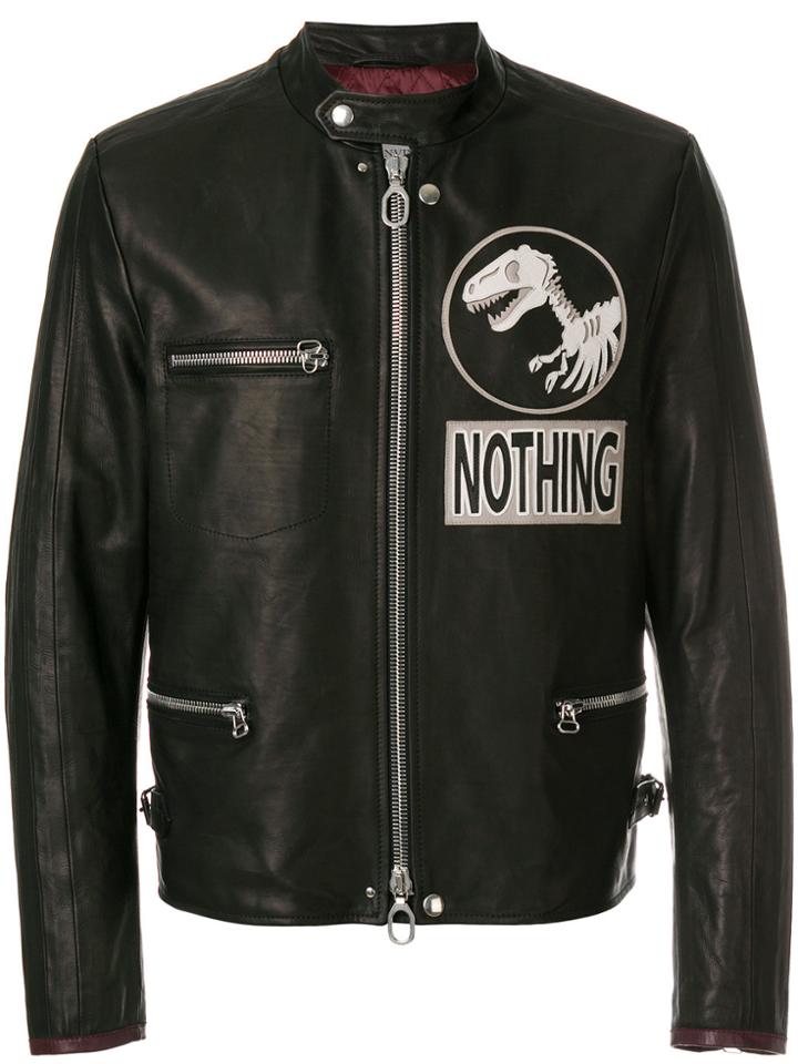Lanvin Nothing Zipped Jacket - Black