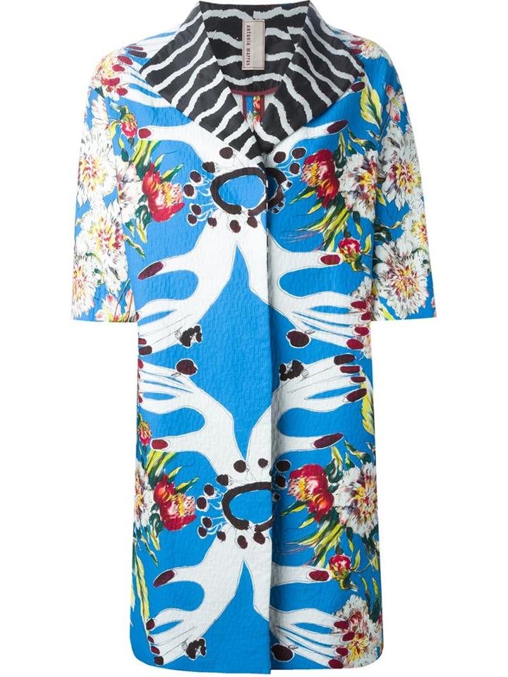 Antonio Marras Hand Print Coat