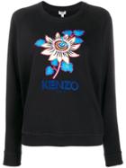 Kenzo Passion Flower Sweatshirt - Black