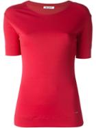 Dondup 'eliade' Top, Women's, Size: Large, Red, Viscose/polyamide