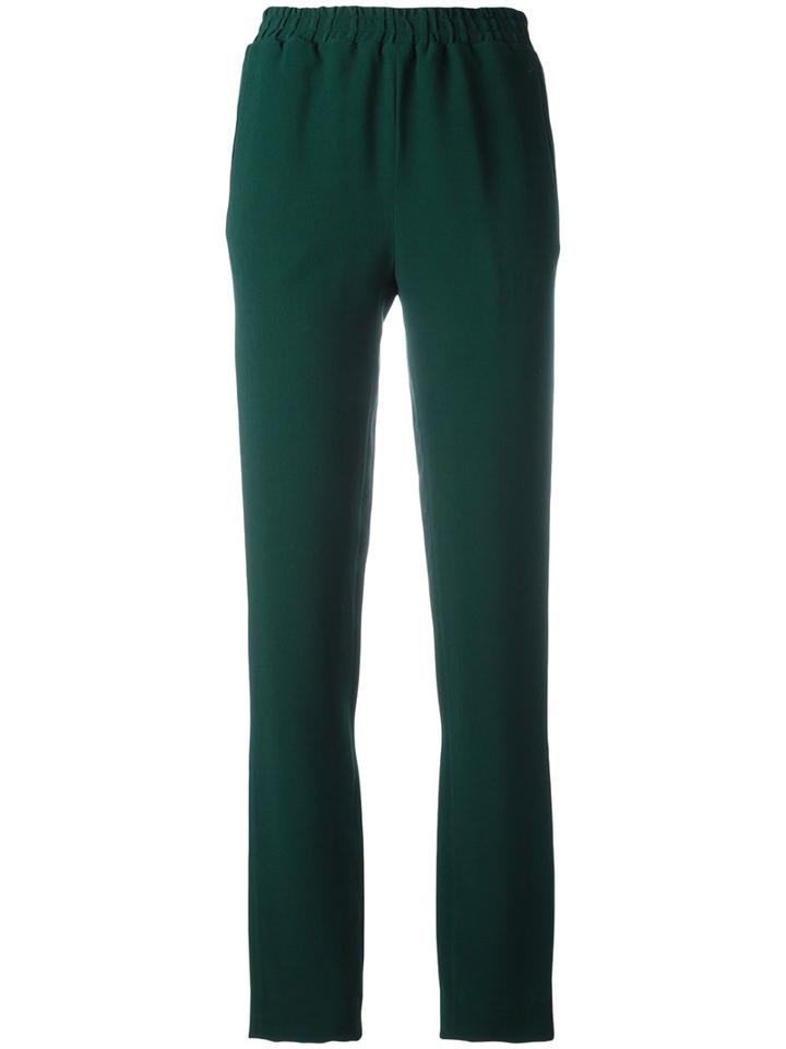 Each X Other Elasticated Waistband Trackpants, Women's, Size: Medium, Green, Acetate/viscose