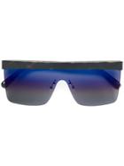 Stella Mccartney Eyewear Oversized Frame Sunglasses - Blue