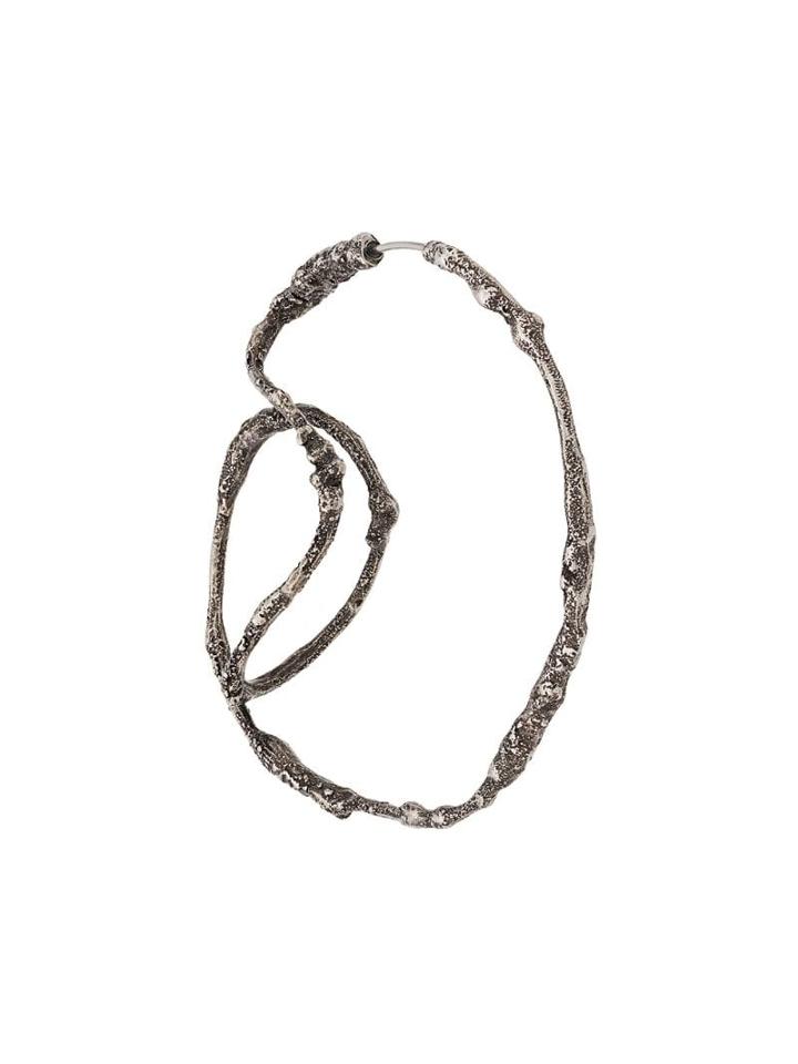Acne Studios Oversized Hoop Earring - Gold