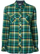 Guild Prime - Classic Plaid Shirt - Women - Cotton - 36, Green, Cotton