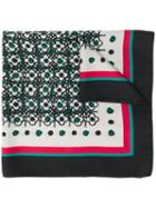 Golden Goose Floral Print Scarf - Black