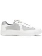 Prada Mesh Panel Sneakers - White