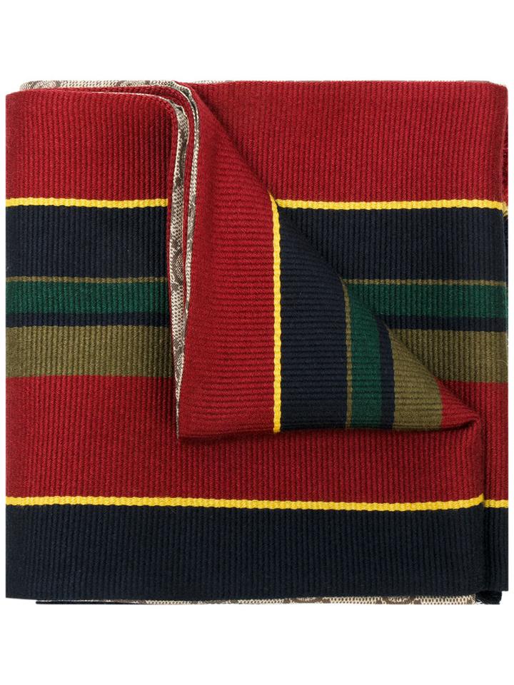 Gucci - Gg Jacquard Scarf - Women - Silk/cashmere - One Size, Silk/cashmere