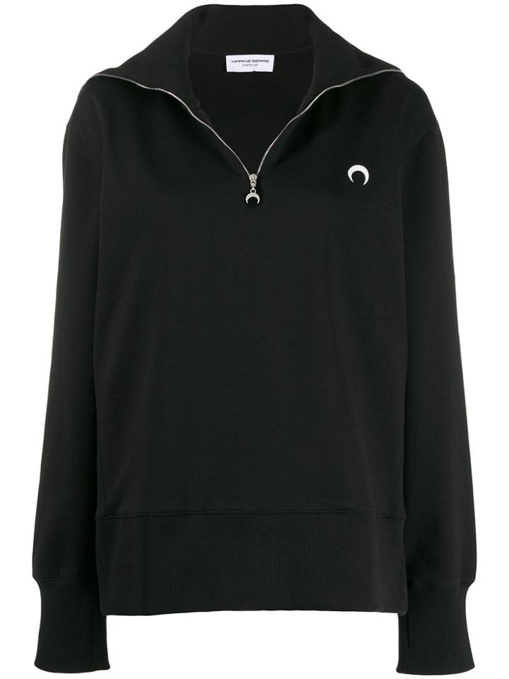 Marine Serre Radiation Print Sweatshirt - Black