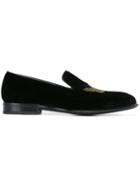 Alexander Mcqueen Butterfly Embellished Slippers