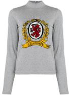 Hilfiger Collection Logo Crest Patch Sweater - Grey