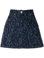 Versus A-line Denim Skirt - Blue