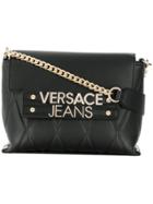 Versace Jeans Quilted Crossbody - Black