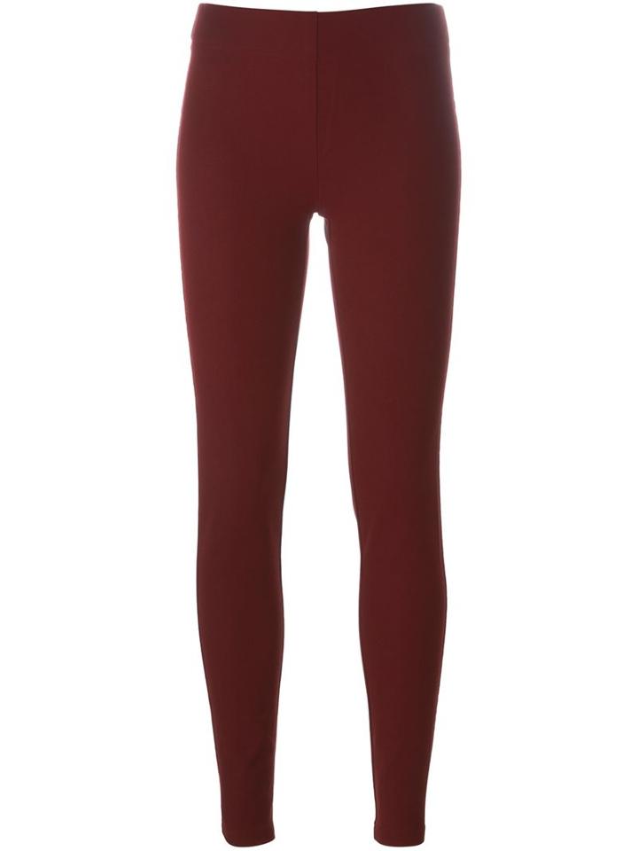 Joseph Skinny Trousers, Women's, Size: 34, Red, Viscose/cotton/spandex/elastane