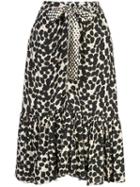 Proenza Schouler Painted Dot Skirt - Black