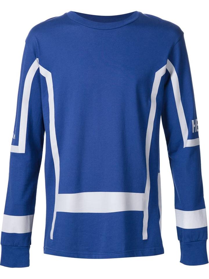 Hood By Air 'outline' Long Sleeve T-shirt