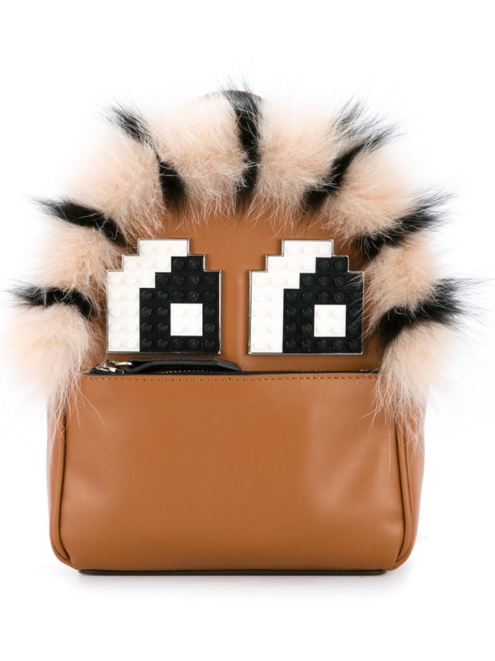 Les Petits Joueurs Baby Mick Napoleon Backpack - Brown