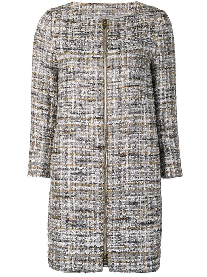 Herno Bouclé Jacket - Grey