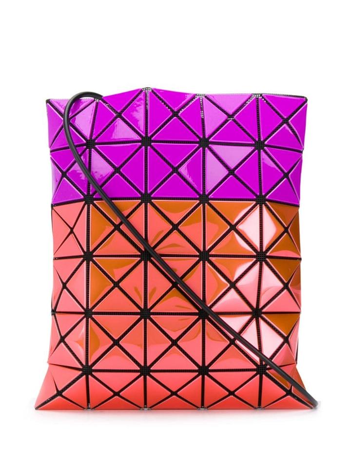 Bao Bao Issey Miyake Mermaid Crossbody Shoulder Bag - Orange