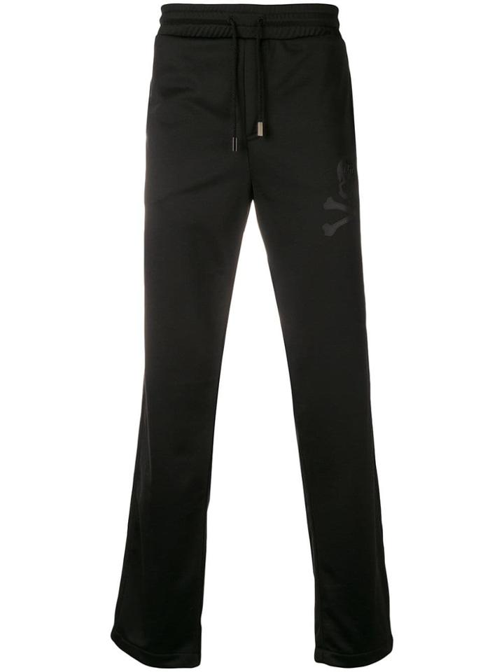 Philipp Plein Skull Print Jogging Trousers - Black