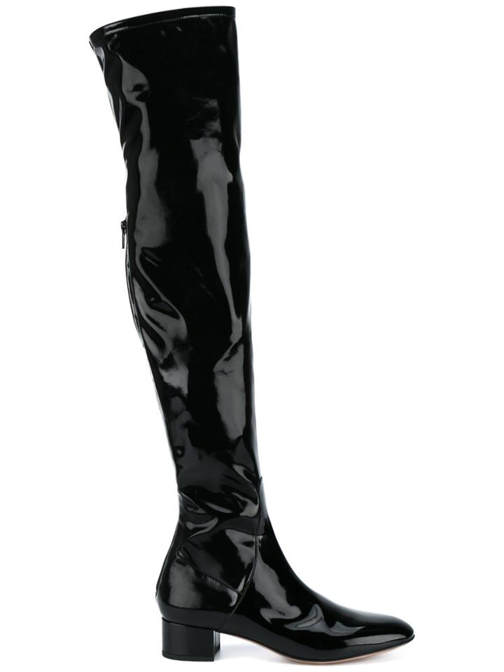 Valentino Valentino Garavani Thigh High Boots - Black