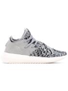 Adidas Embroidered Front Sneakers - Grey