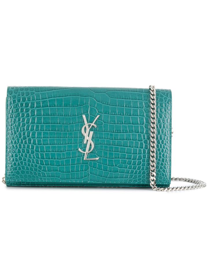 Saint Laurent Kate Chain Bag - Green