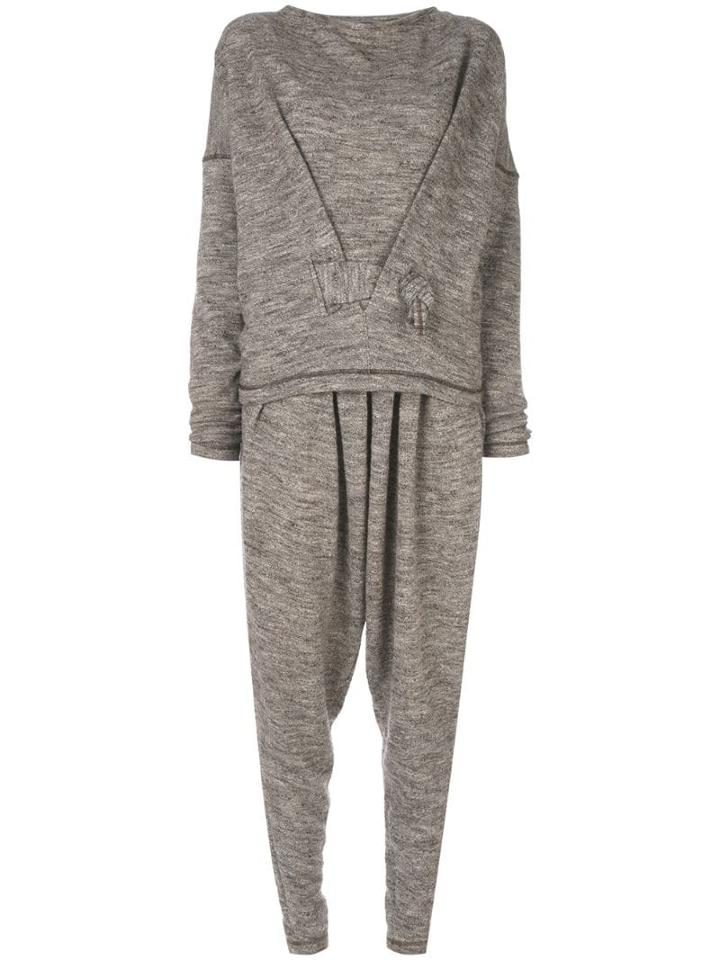 Issey Miyake Pre-owned Jumper And Trouser Set - Grey