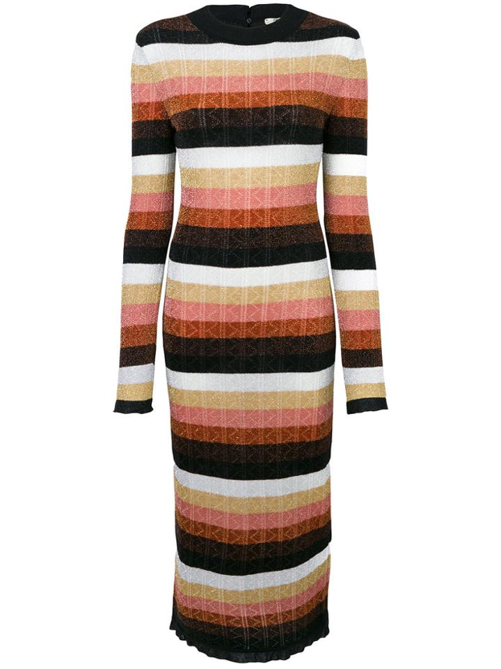 Fendi Knitted Dress - Multicolour